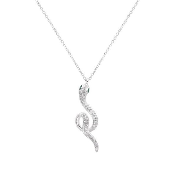 Cadena y Dije Cola de Sirena Micro Cubic