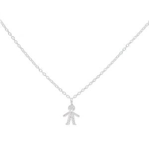Cadena y Dije de Niño Con Cubic