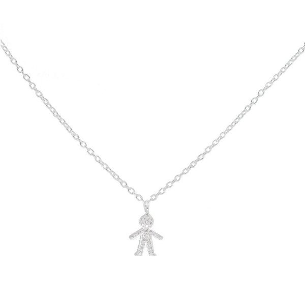 Cadena y Dije de Niño Con Cubic