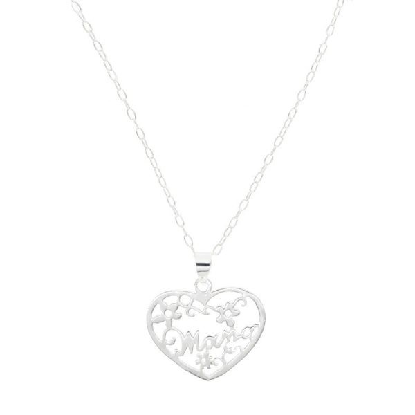 Cadena y Dije de Madre con Corazón