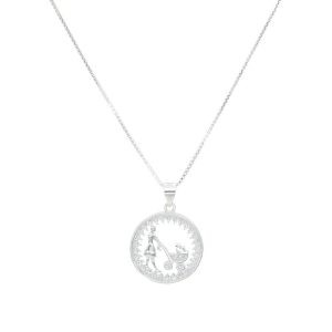 Cadena y Dije Madre con Carrito Cubic