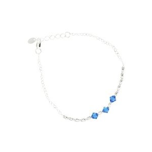 PULSERA ARROZ 3 CON Cubic # 5 CENTRAL