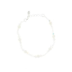 PULSERA BOLA FILIGRAM # 5 Y MURANO # 4