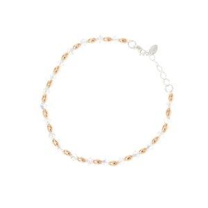 PULSERA ARROZ #3 ROJO Y MURANO #4 INTERC