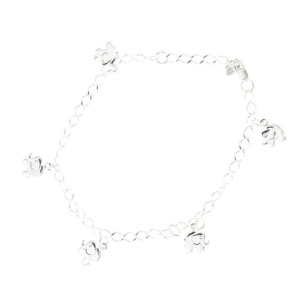 PULSERA 5 DIJES DE ELEFANTES
