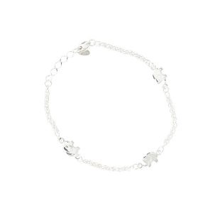 PULSERA DIJES ELEFANTES DOBLES PASANTES