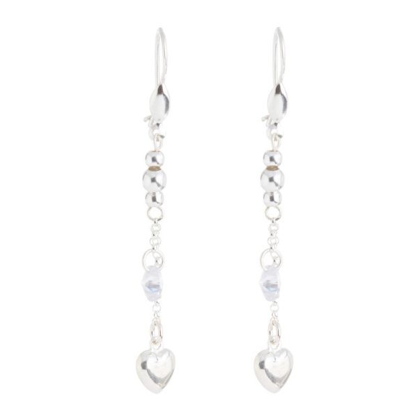 Arete Swarovski Dije Corazón
