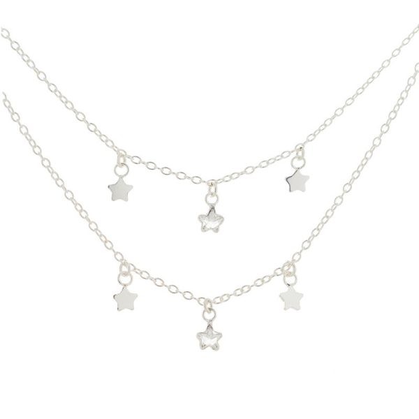 Collar Estrellas Doble Caída
