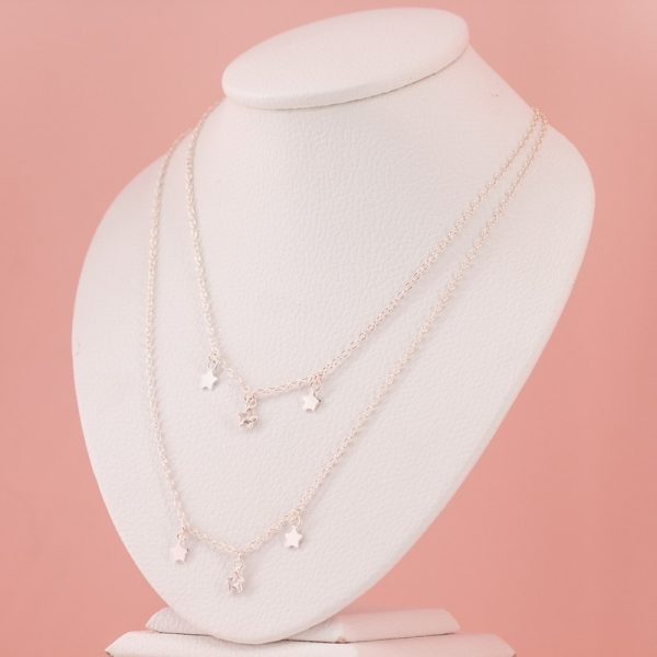 Collar Estrellas Doble Caída - Imagen 2