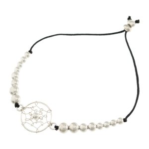 Pulsera Atrapa Sueños Con Bolitas
