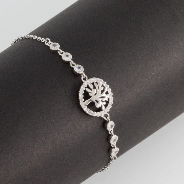 Pulsera Arbol De La Vida con Cubic - Imagen 2