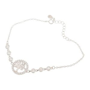 Pulsera Arbol De La Vida con Cubic