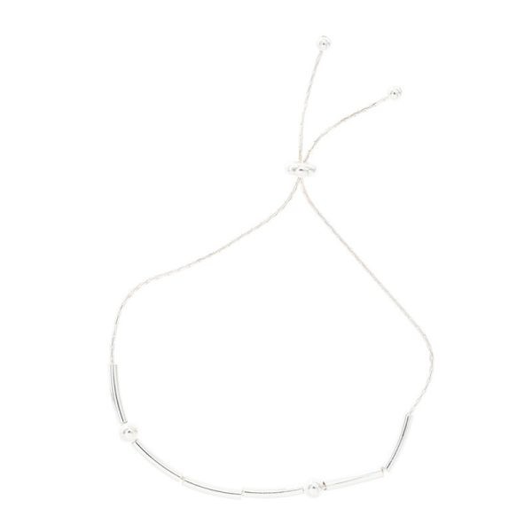 Pulsera Corbatero Cola De Ratón Barra Bolitas