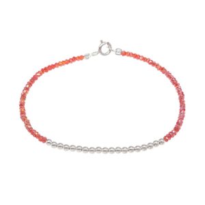 Pulsera Piedra Natural Y Bolitas