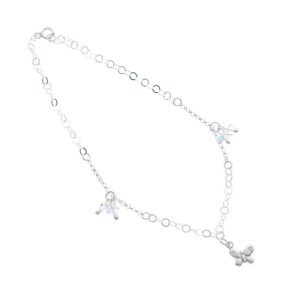 Tobillera de Mariposa Dije Swarovski