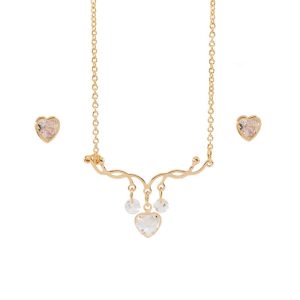 Conjunto de Corazón Gota