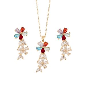 Conjunto de Flores Pendientes