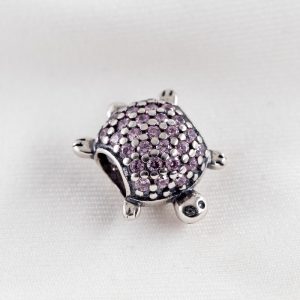 Dije Pandora de Tortuga Cubics Rosa