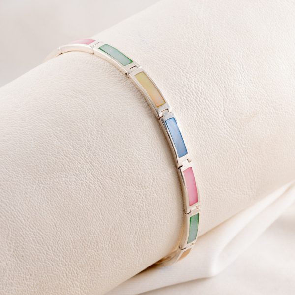 Pulsera Multicolor con Esmalte
