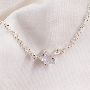 Collar Con Estrella Cubic Completo