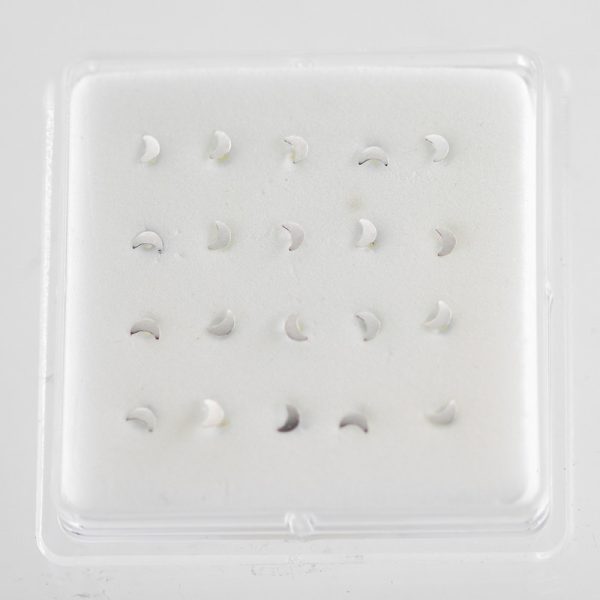 Piercing de Media Luna Plata 925 Para Nariz
