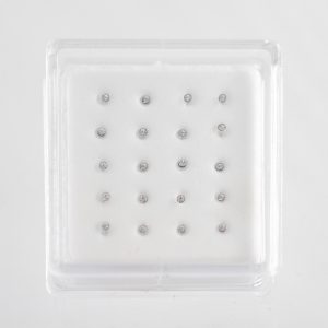 Piercing Punto de Luz Plata 925 Para Nariz