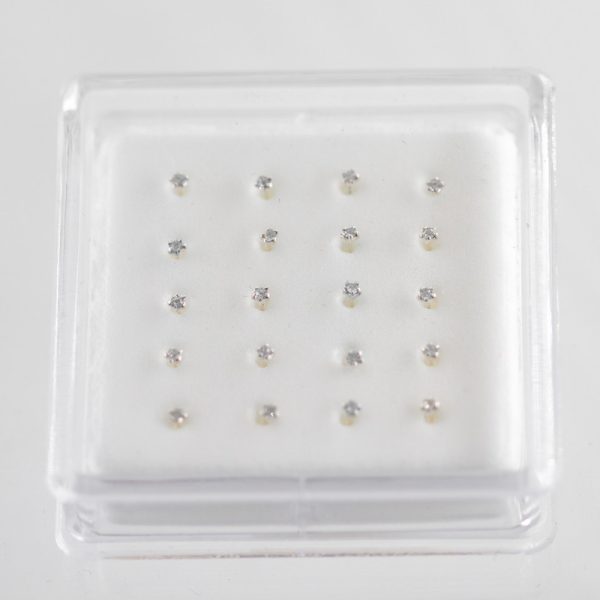 Piercing Punto de Luz Estrella Plata 925 Para Nariz