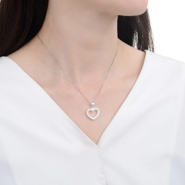 Dije de Corazón Con Cubic Engarzados - Imagen 2