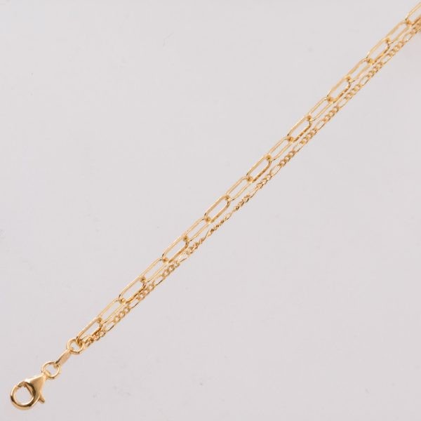 Collar Doble Caida Clip y Fígaro