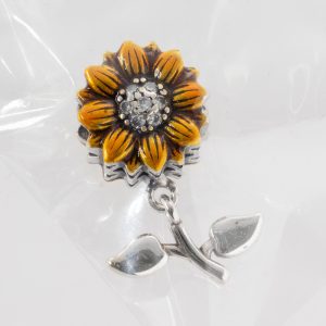 Girasol Colorido con Tallo colgante